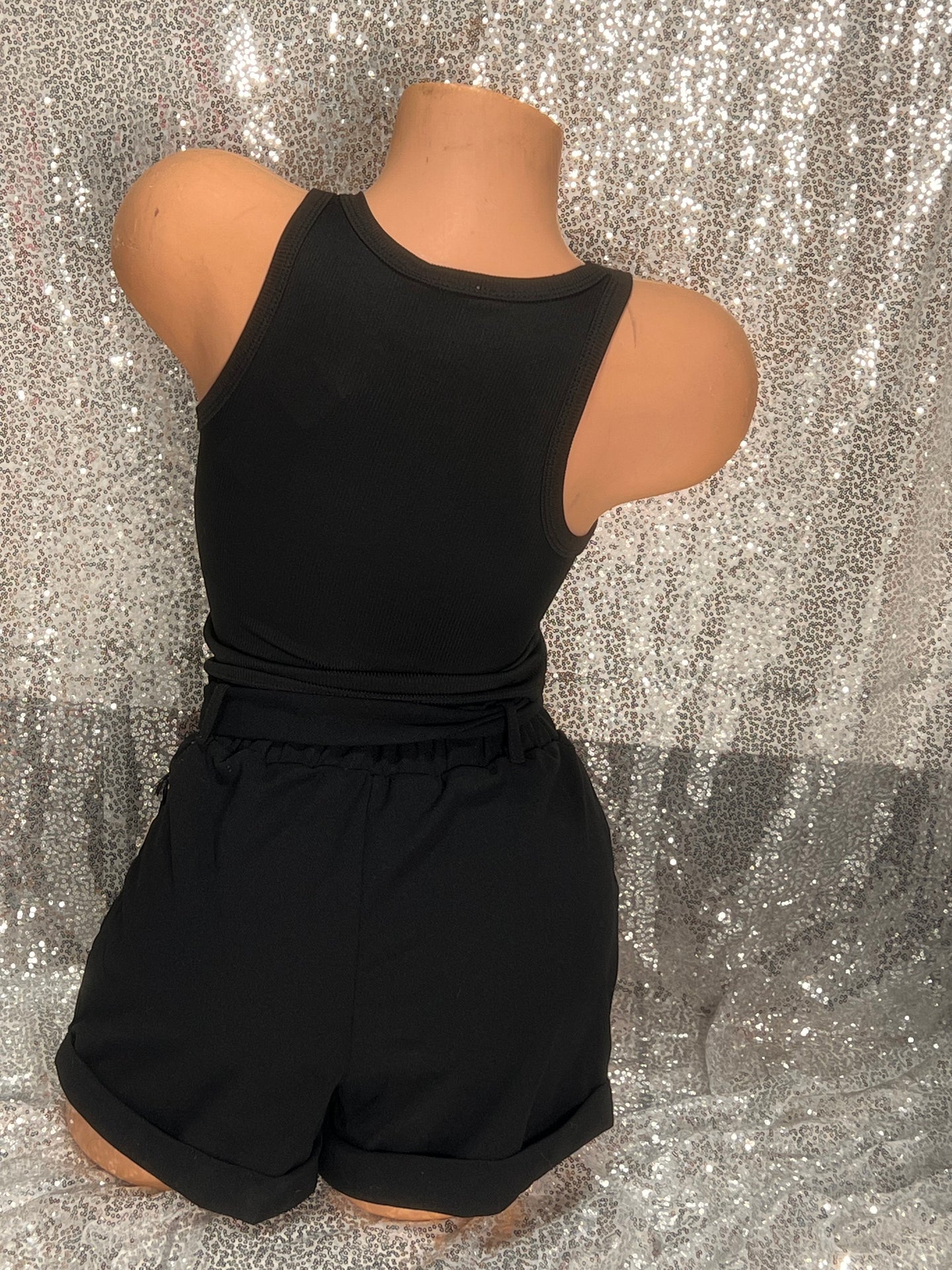 Ribbed Crop Tank Top