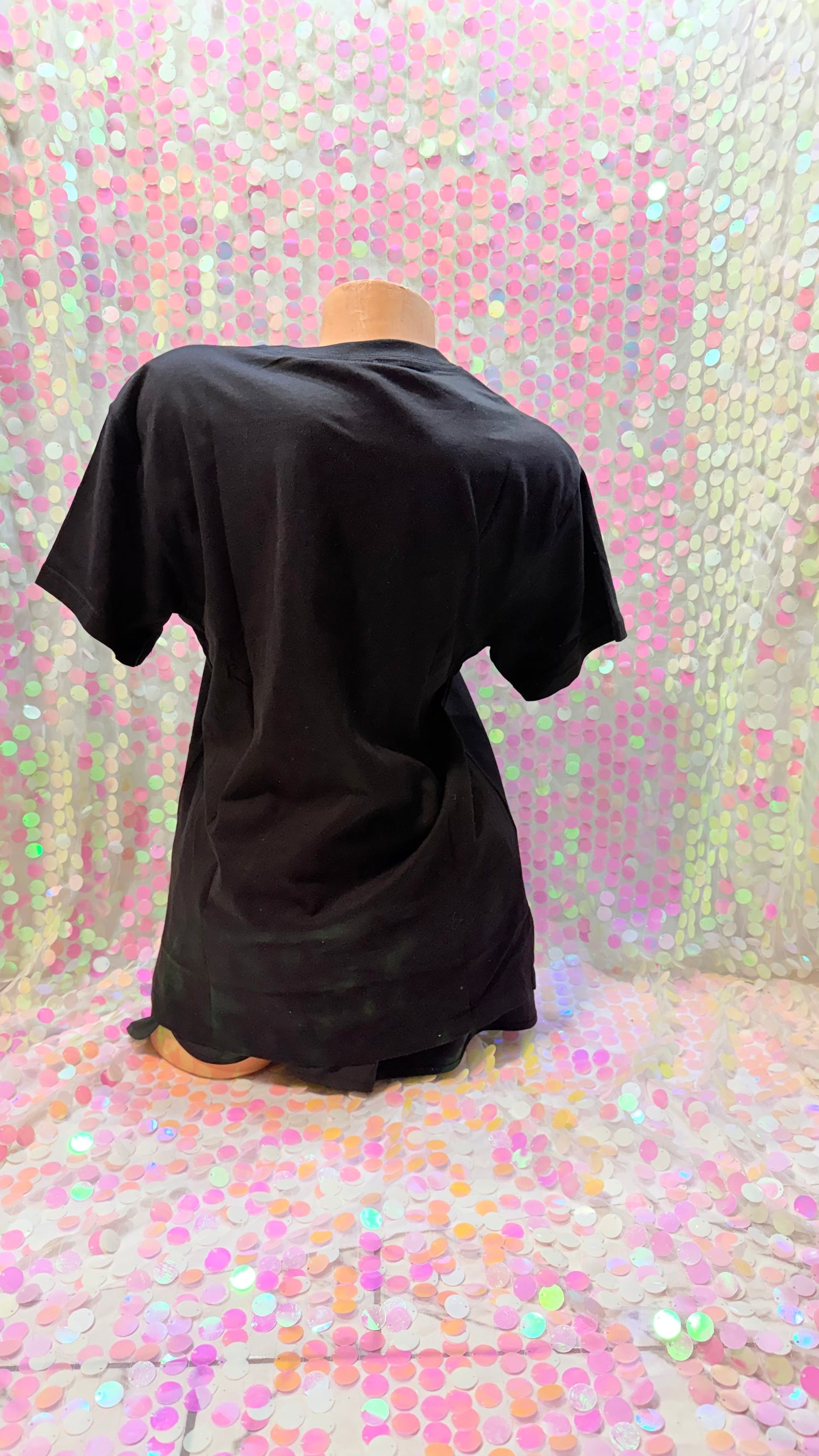 Black Love Pink Bling Tee