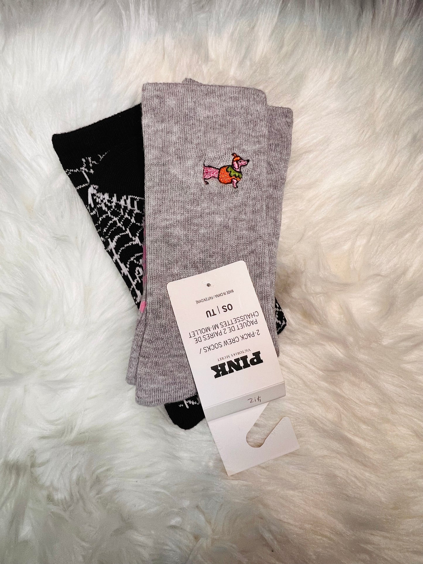 PINK Halloween Socks