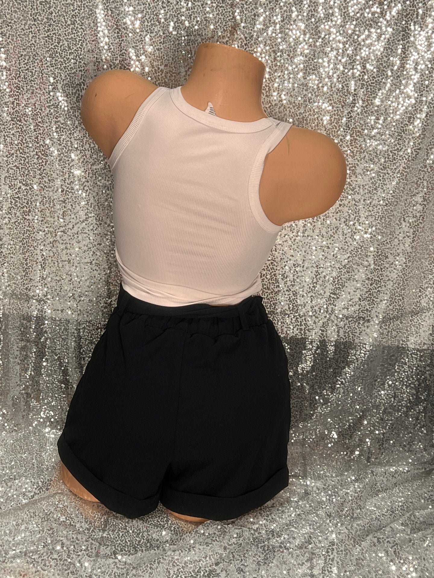Ribbed Crop Tank Top