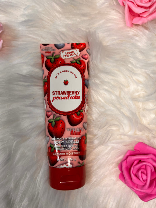 Strawberry Poundcake