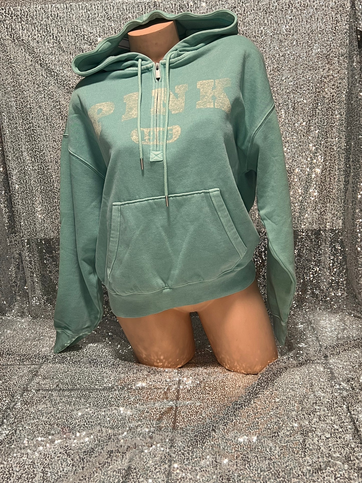 Teal Half-Zip