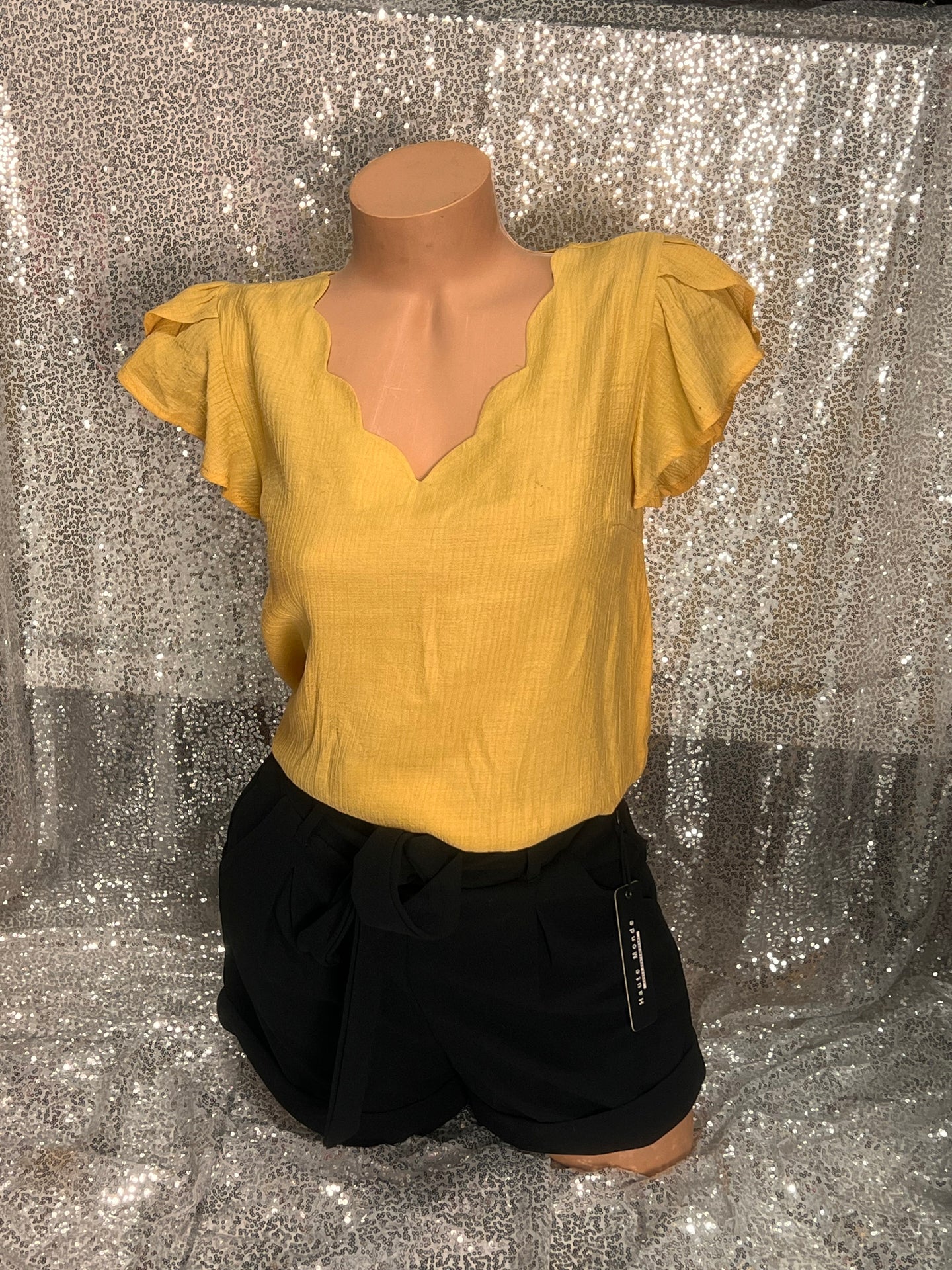 Scallop Blouse