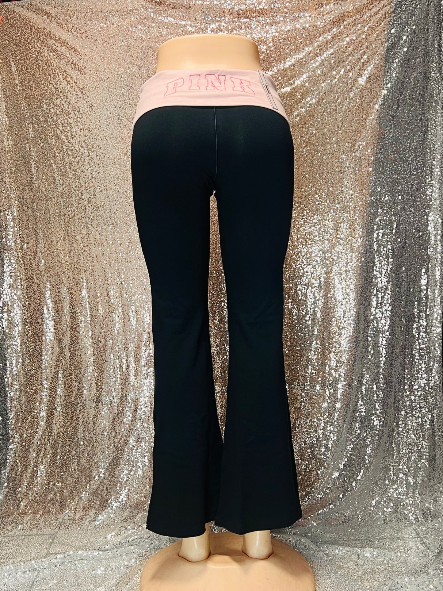 Fold Over Flare Legging