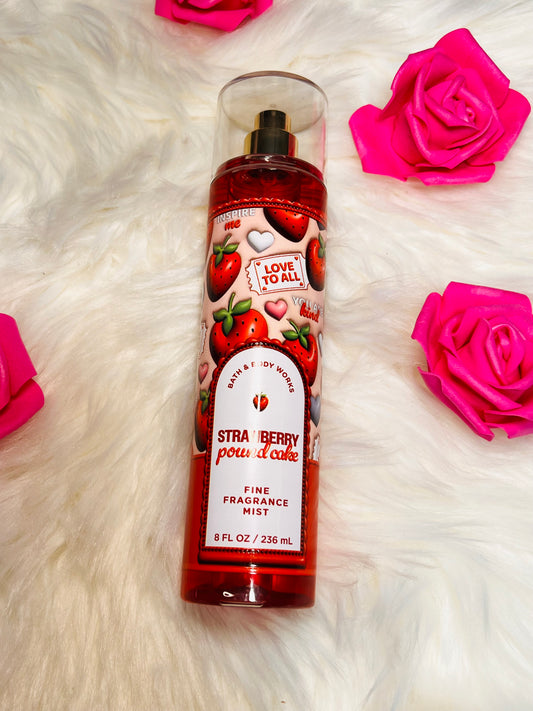 Strawberry Pound Cake