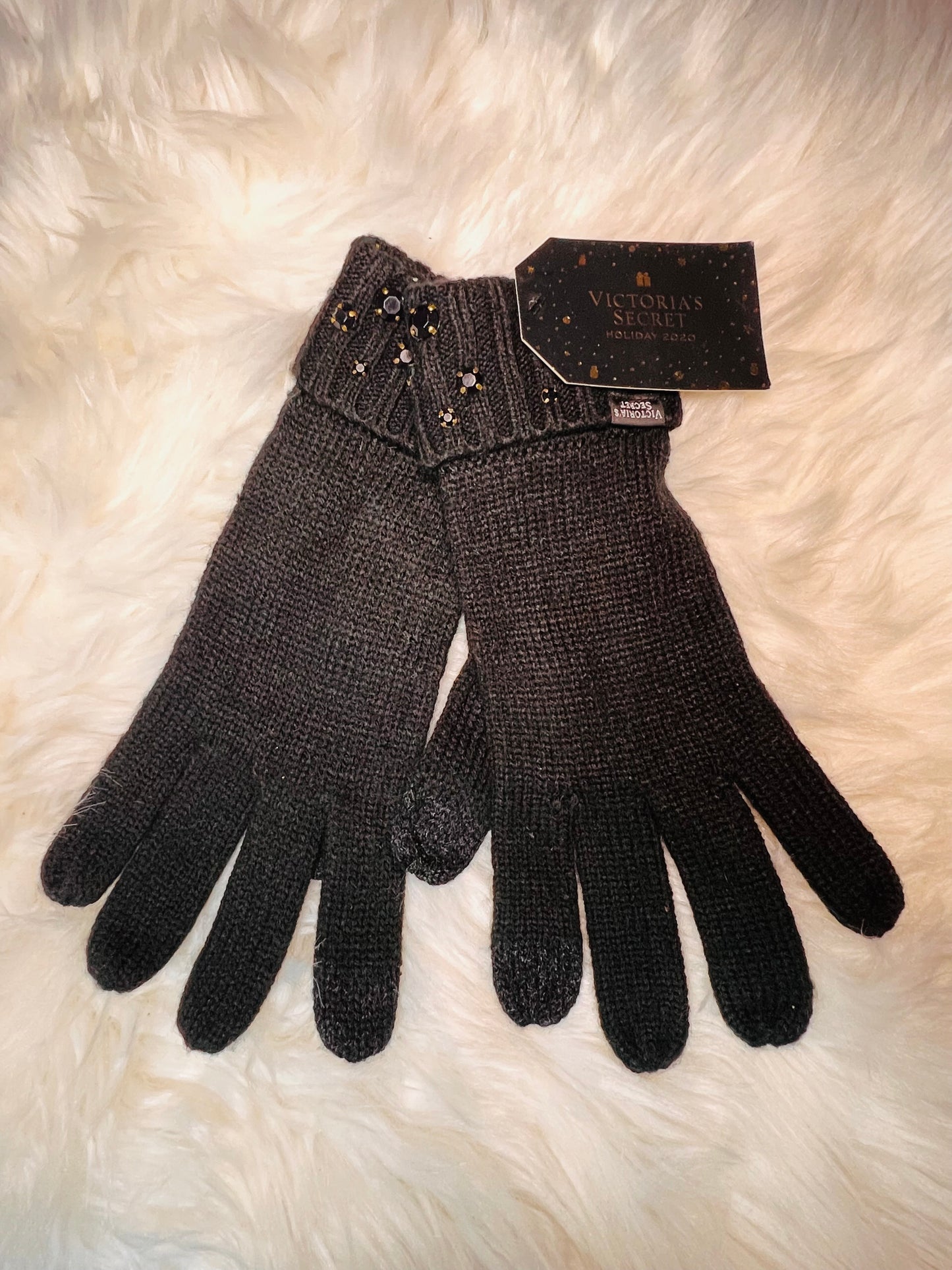 VS Rhinestone Gloves