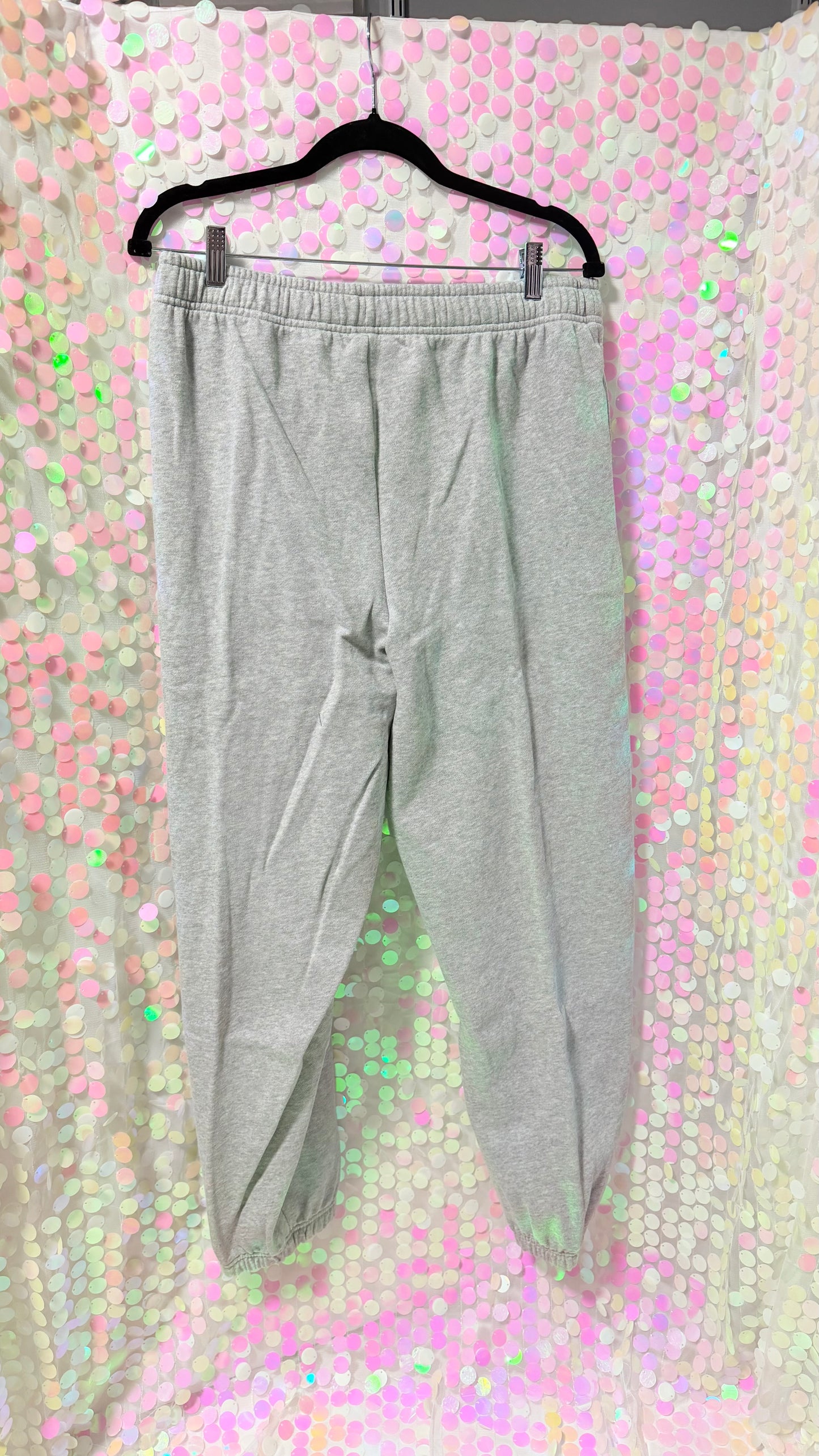 Pink 86 Studded Joggers