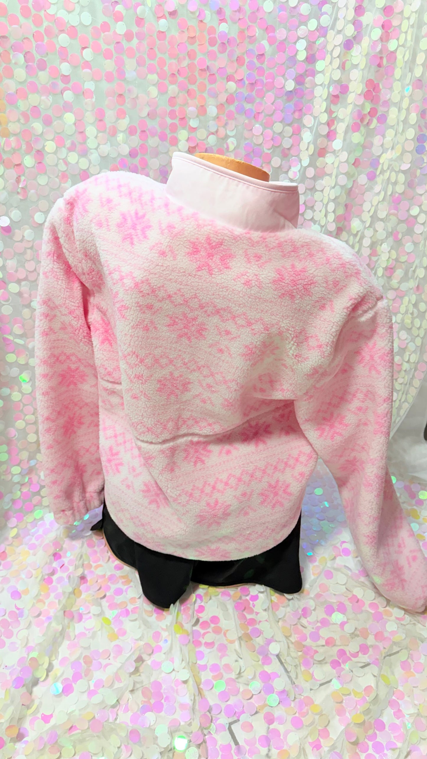 Pink Sherpa Jacket