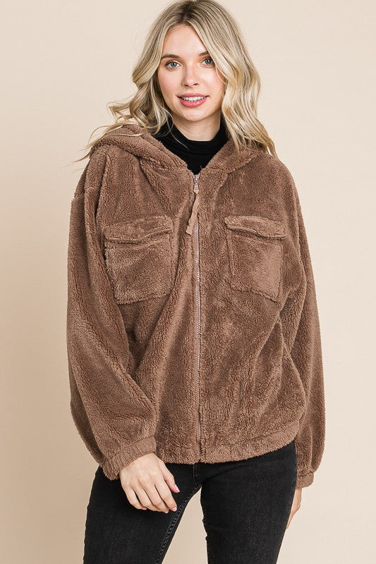 Faux Fur Jacket
