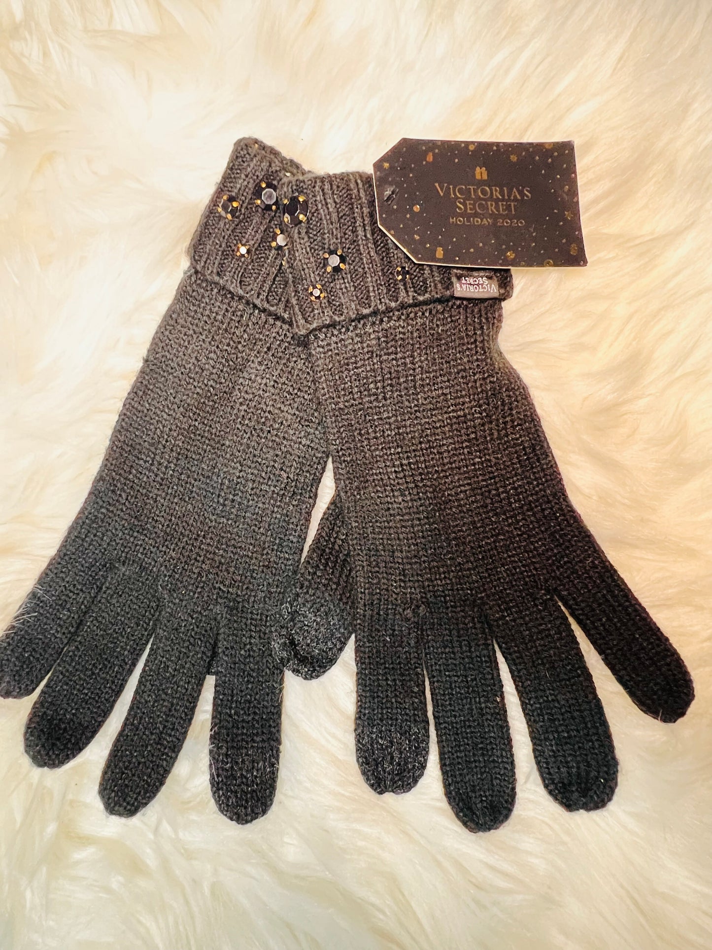 VS Rhinestone Gloves