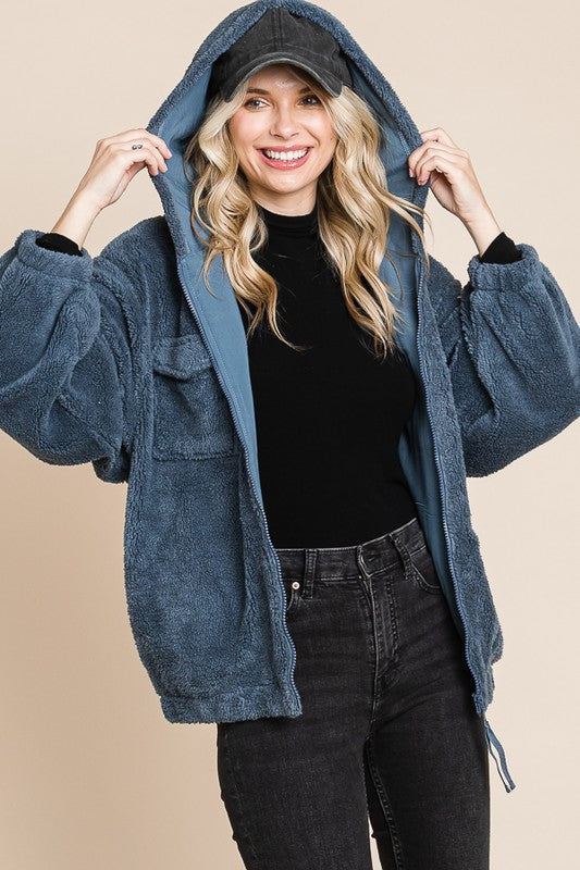 Faux Fur Jacket