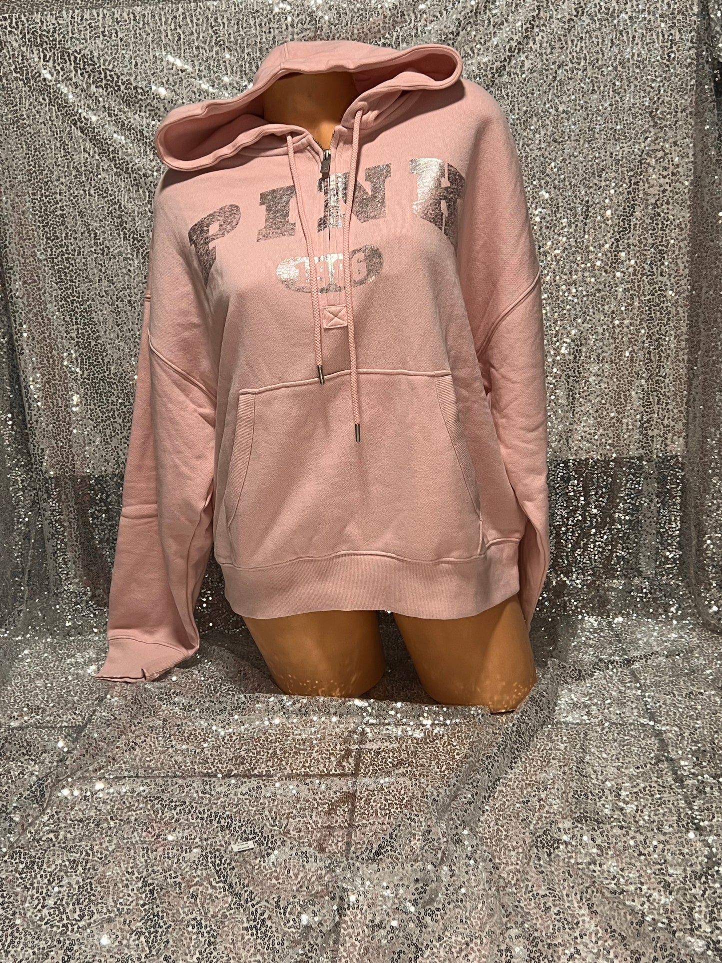 Pink Half-Zip