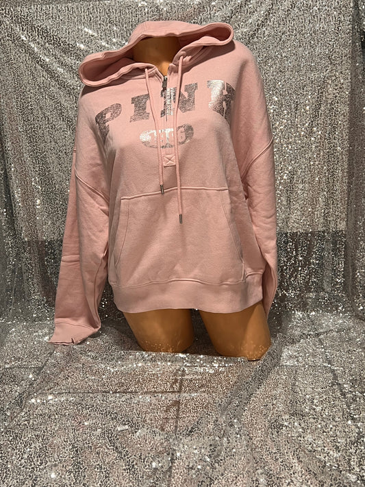 Pink Half-Zip