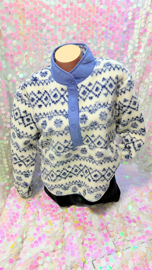 Blue Sherpa Jacket