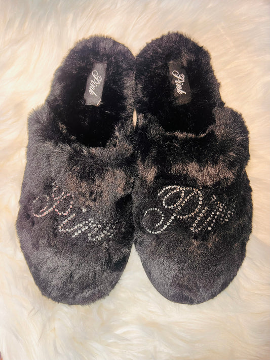 VS Bling Fur Slipper