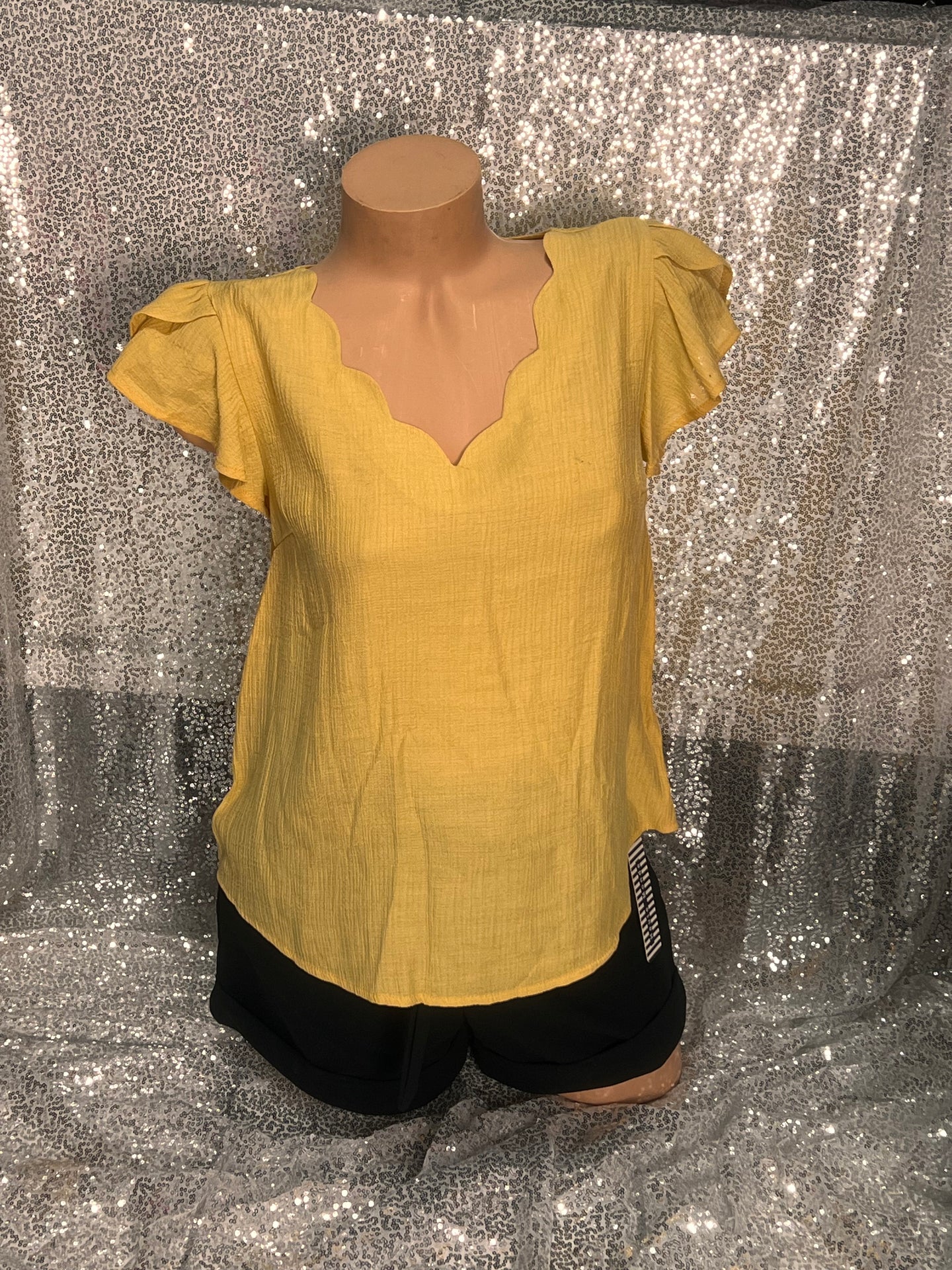 Scallop Blouse