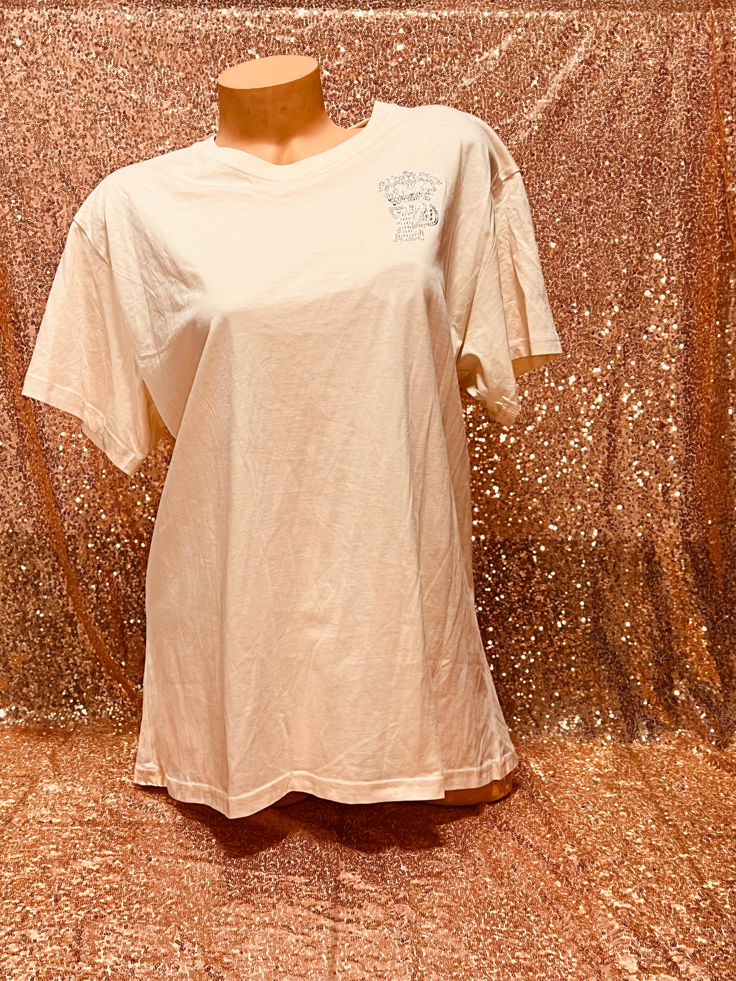 Campus Short Sleeve Bling Tee