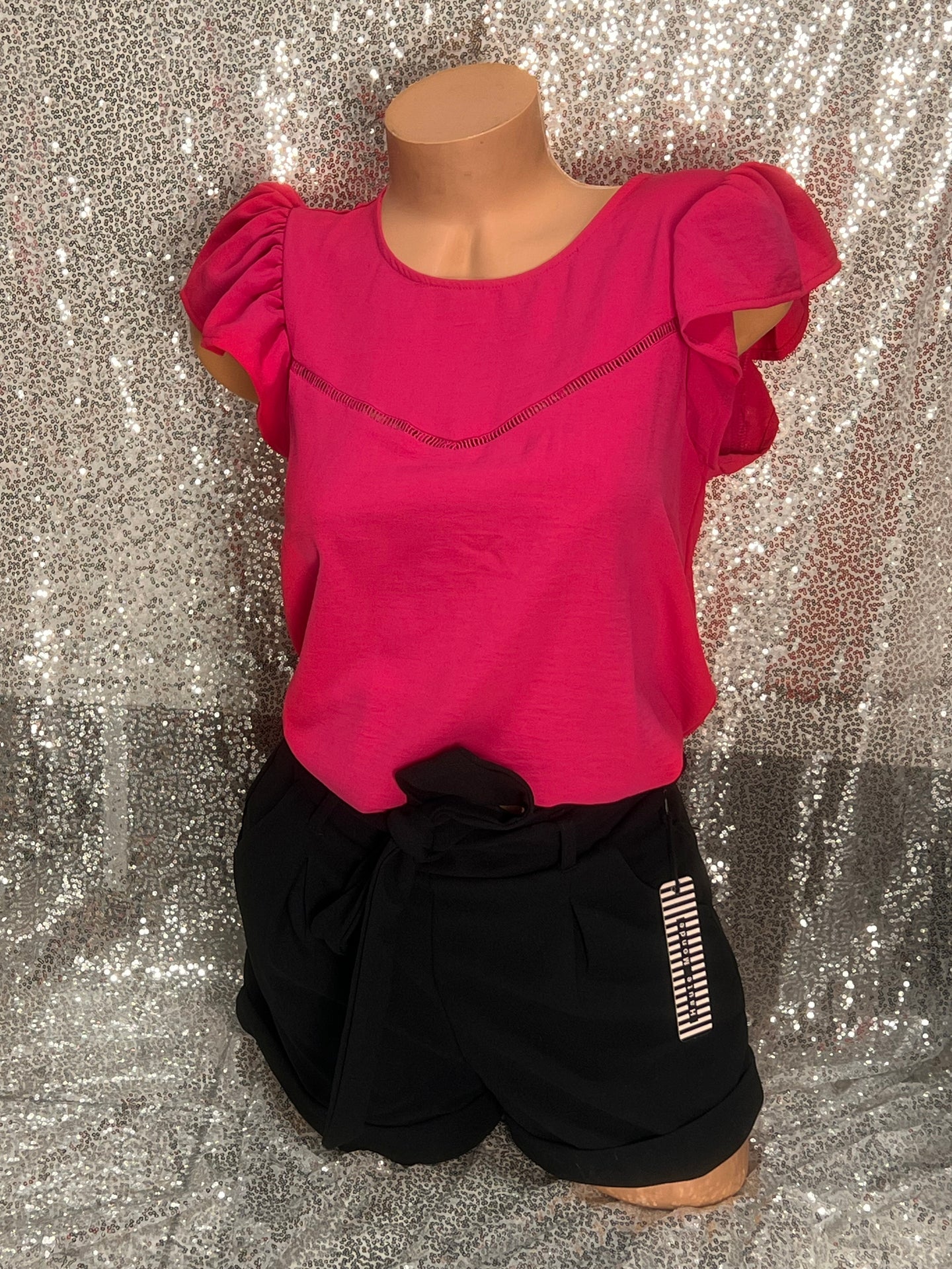 Hot Pink Blouse
