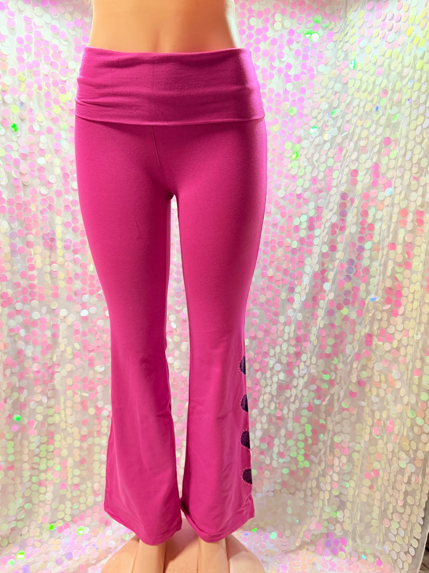 Hot Pink Heart Bling