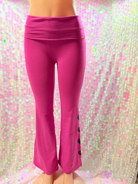 Hot Pink Heart Bling