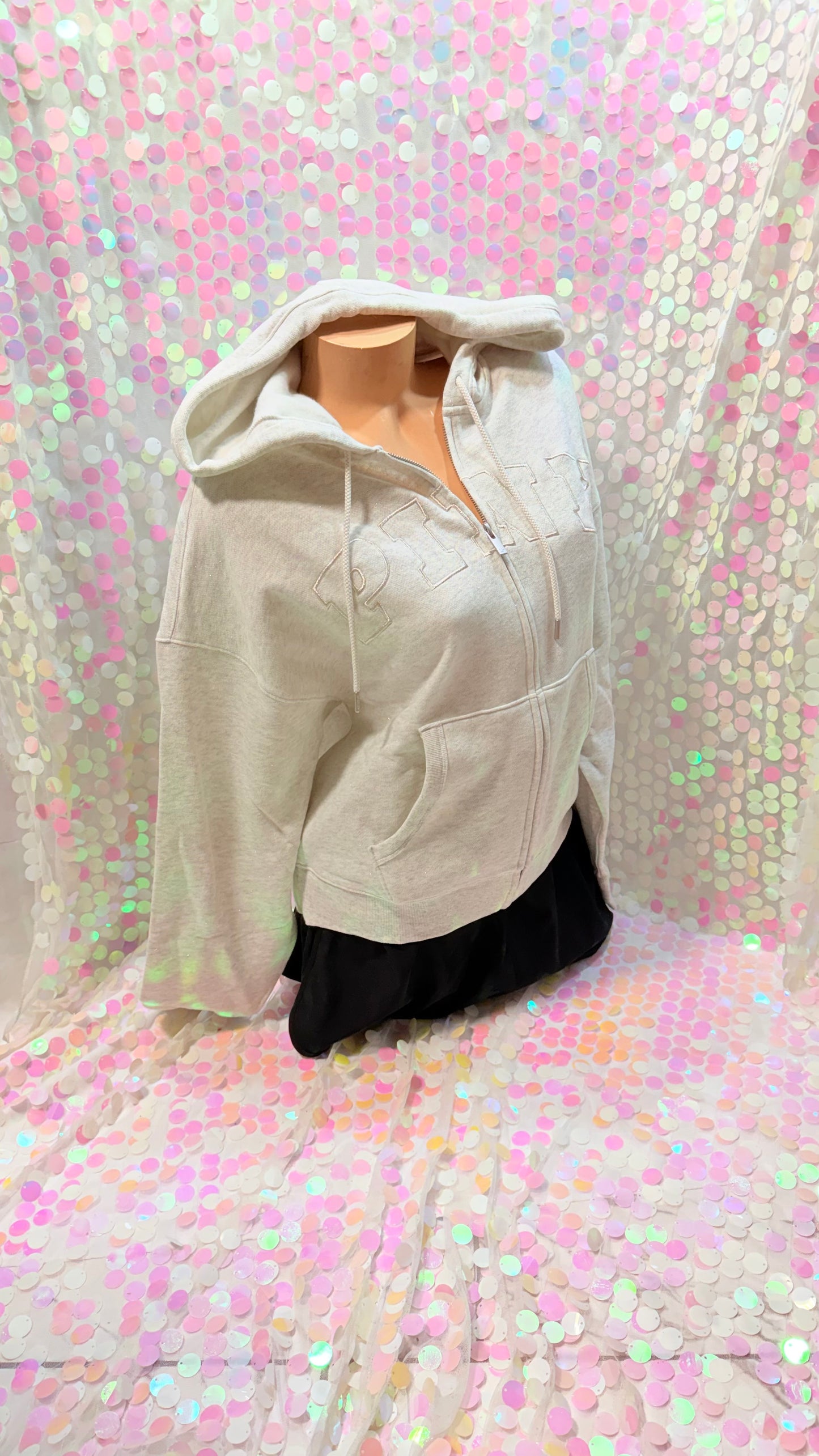 Shine Pink Half-Zip