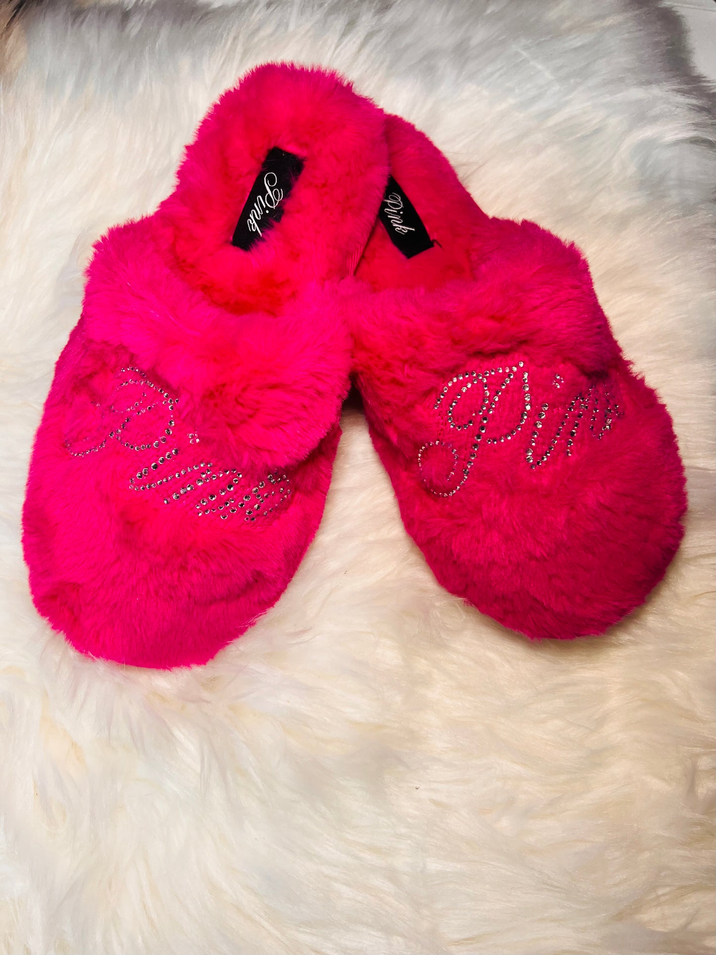 VS Bling Fur Slipper