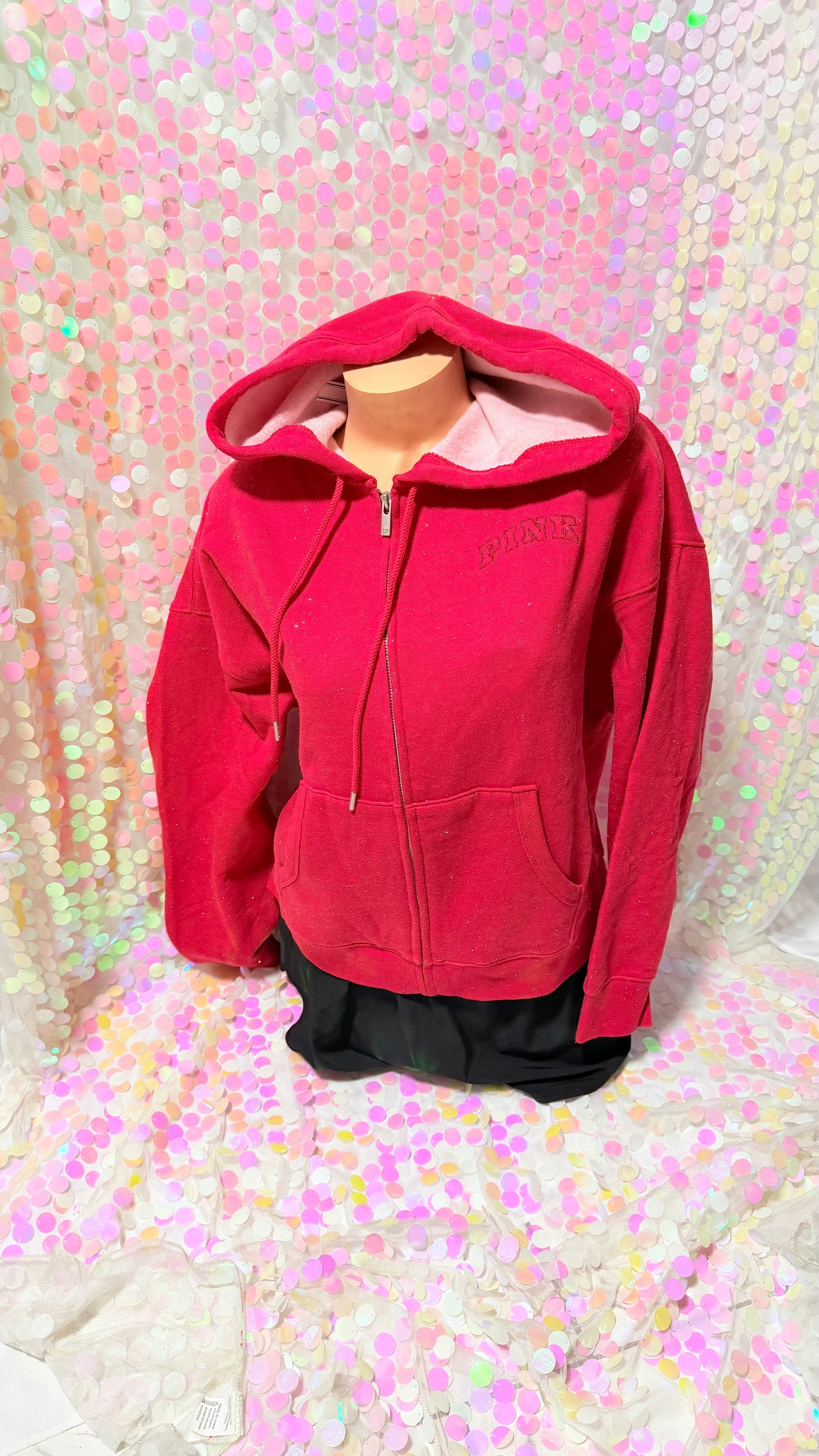 Ruby Red Full Zip Shine