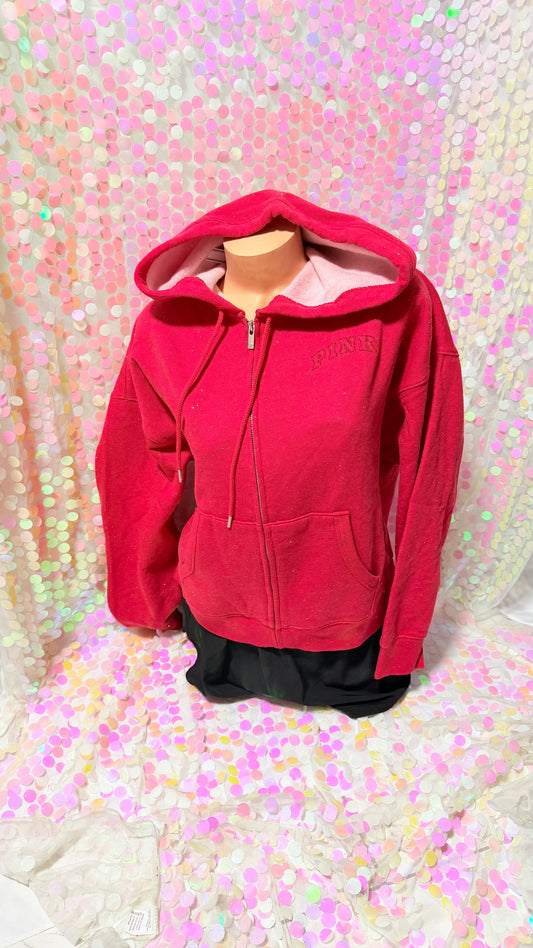 Ruby Red Full Zip Shine