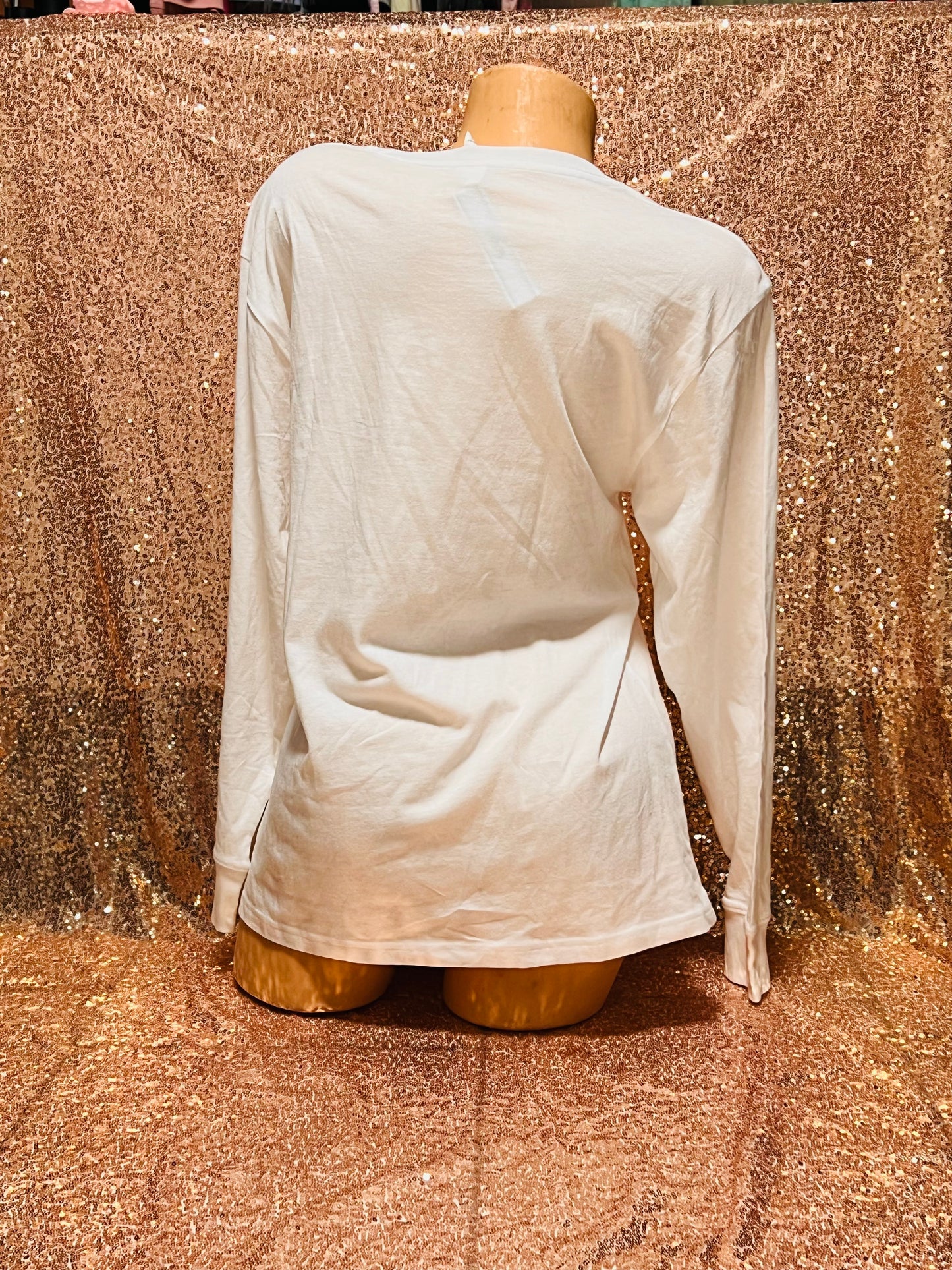 Campus Long Sleeve Bling Tee