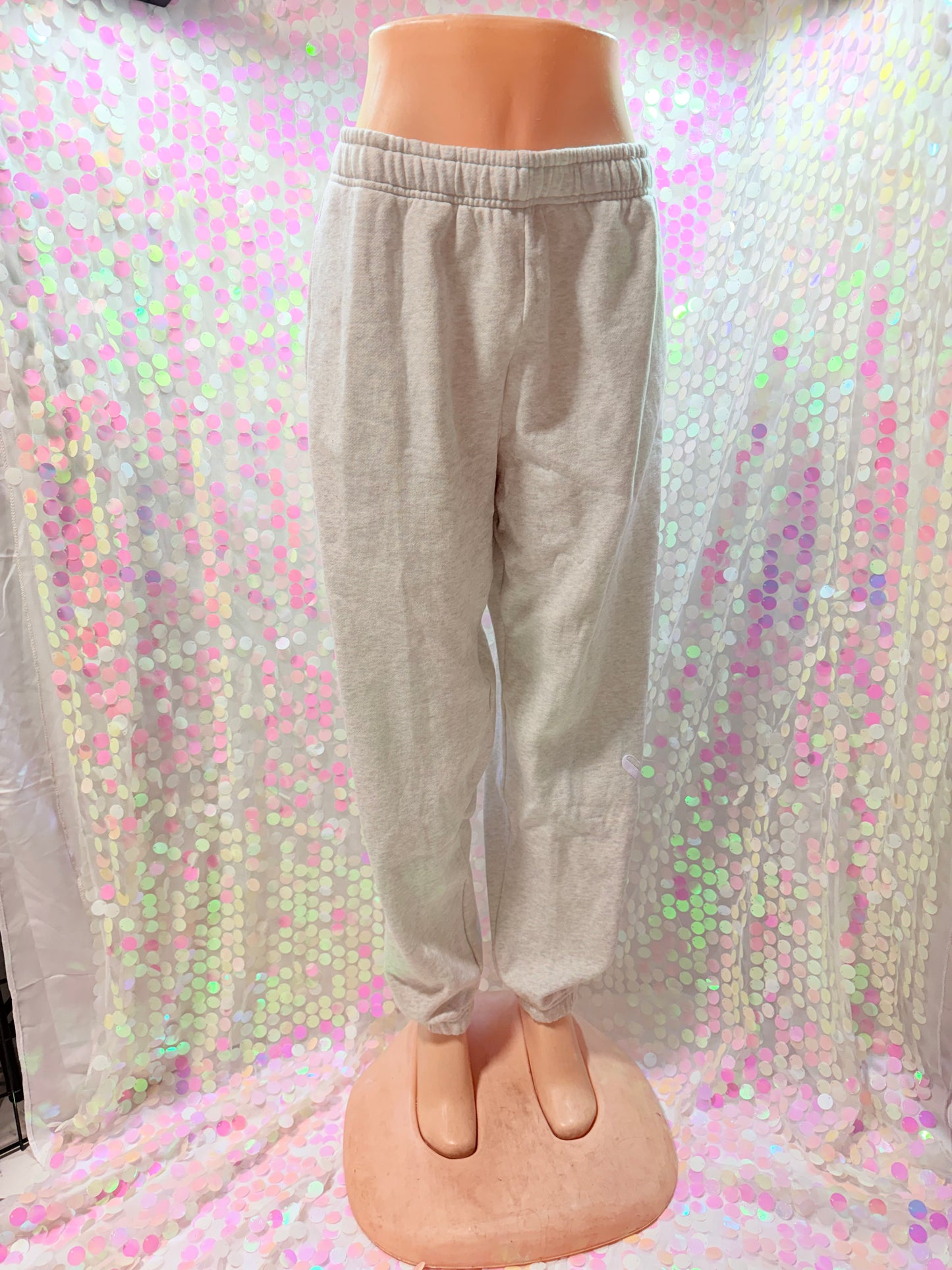 Classic Cursive Pink Jogger