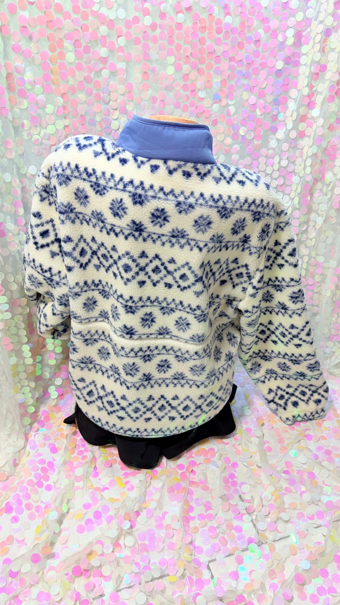 Blue Sherpa Jacket
