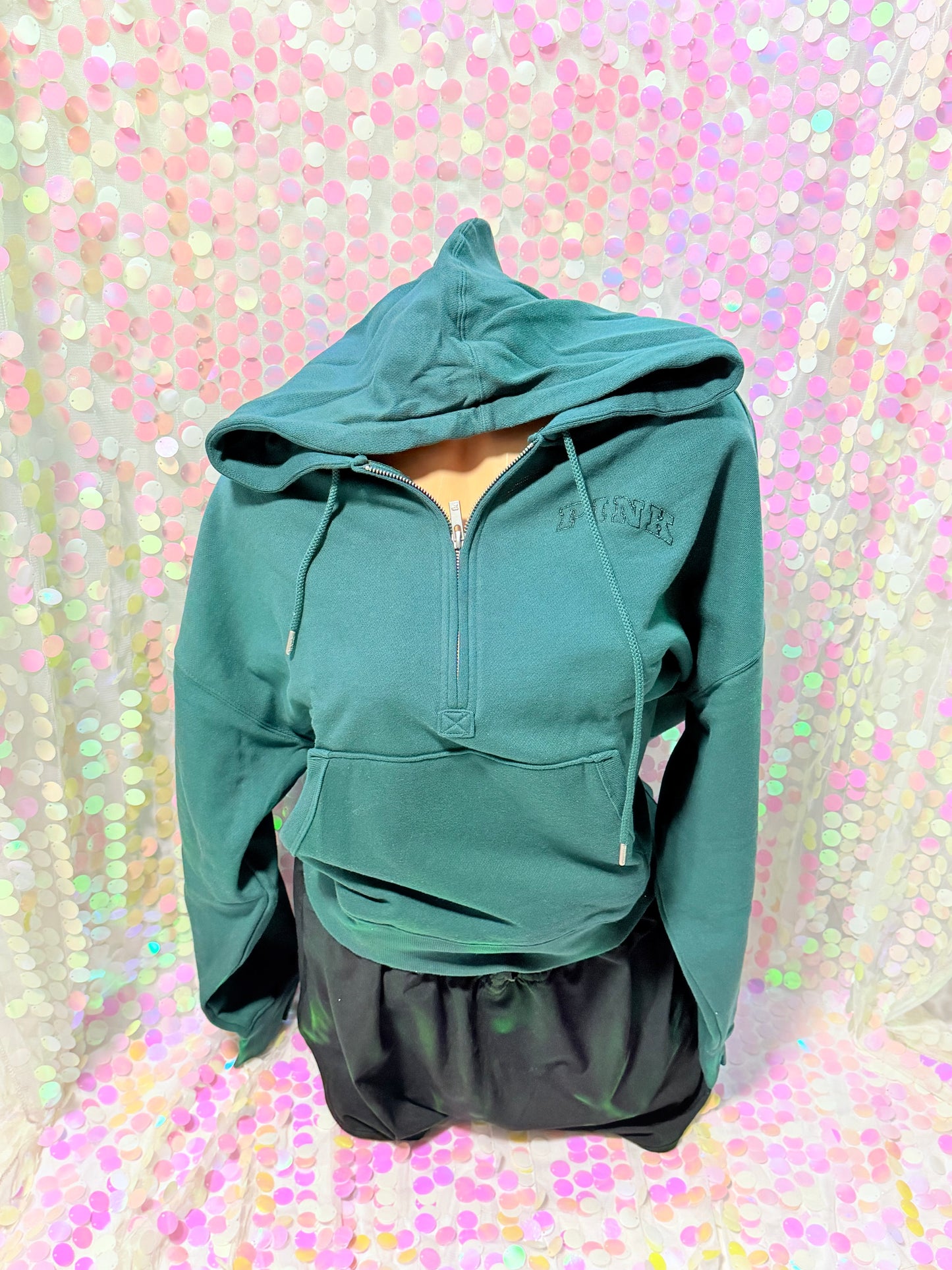 Forest Green Half Zip
