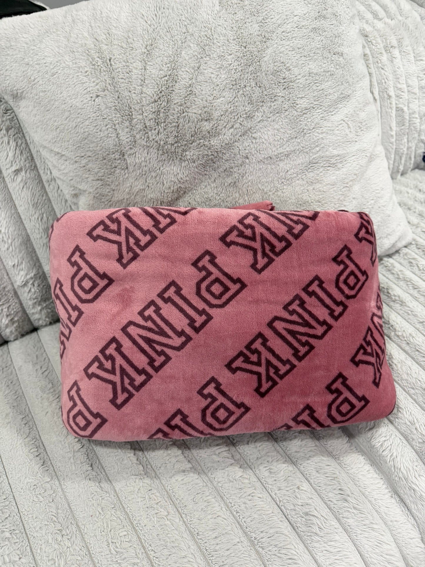 Mauve Sherpa Blanket