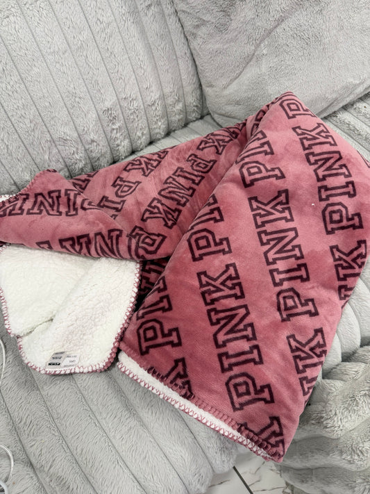 Mauve Sherpa Blanket