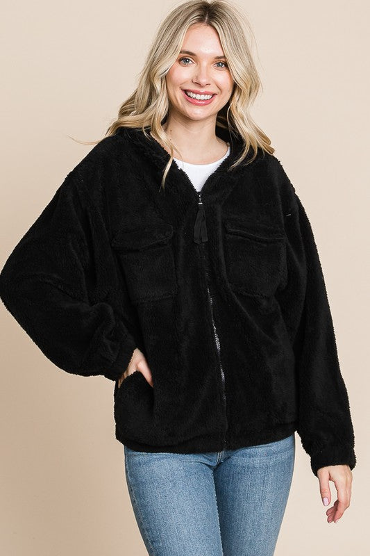 Faux Fur Jacket
